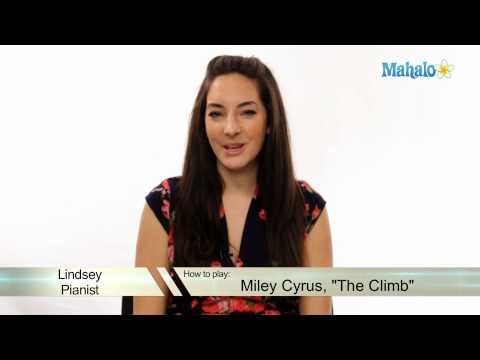 How to Play The Climb by Miley Cyrus on Piano