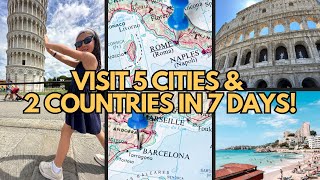 7-Night Mediterranean Cruise from Rome to Barcelona, Naples, Pisa, and Palma de Mallorca