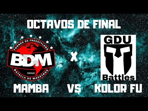 MAMBA VS KOLOR FU/ 8VOS/ CLASIFICATORIA A BDM REGIONAL IQUIQUE POR GDU/ 2K19