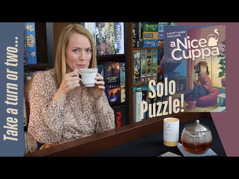 A NICE CUPPA | Take a Turn or Two with Me! Learn How to Play