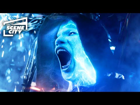 The Amazing Spider-Man 2: Spider-Man vs. Electro Times Square Fight (JAMIE FOXX, ANDREW GARFIELD)