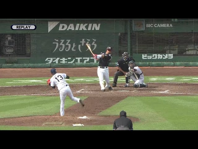 【5回表】マリーンズ・角中 3試合連続打点は勝ち越しタイムリー!! 2018/5/26 Bs-M