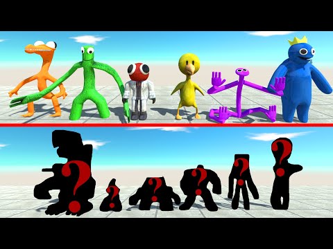 New Team Rainbow Friends VS Random Team - Animal Revolt Battle Simulator