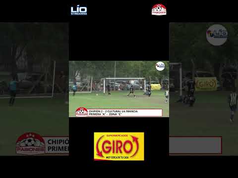 LOS CUATRO GOLES DEL EMPATE ENTRE CHIPIÓN Y CULTURAL LA FRANCIA ⚽