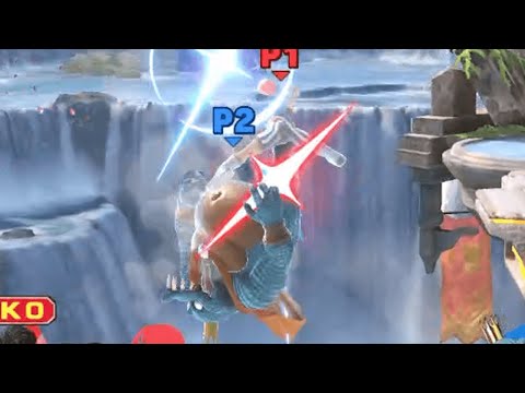 Imagine Not Recovering from Little Mac Down Air