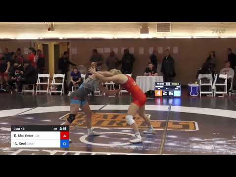 50 Kg Rr Rnd 5 - Sage Mortimer, Titan Mercury Wrestling Club (TMWC) Vs Alexia Seal, Canada C635