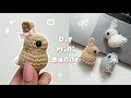 Crochet Mini Bunny Tutorial Quick Easy Crochet Beginner Friendly