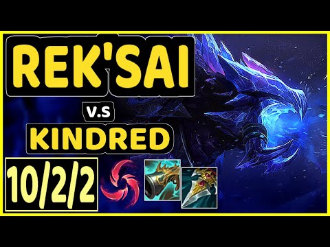 4LAN (REK'SAI) vs KINDRED - 10/2/2 KDA JUNGLE GAMEPLAY - BR Ranked GRANDMASTER