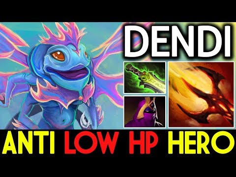DENDI Dota 2 [Puck] Insane Burst | Anti Low HP Hero!