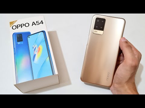 OPPO A54 Unboxing - Triple Rear Cameras & Great Looks