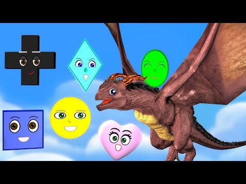 How to Teach Your Dragon Shapes and Colors