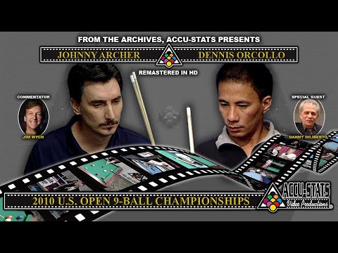 9-Ball - JOHNNY ARCHER vs DENNIS ORCOLLO - 2010 US Open 9-Ball Championship