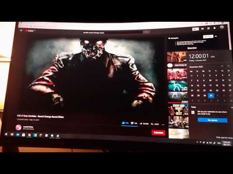 timing 2021 new year countdown with Call of Duty Zombies - Round Change Sound Effect.