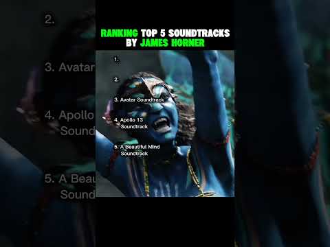Ranking Top 5 Soundtracks by James Horner #ranking #soundtrack #titanic