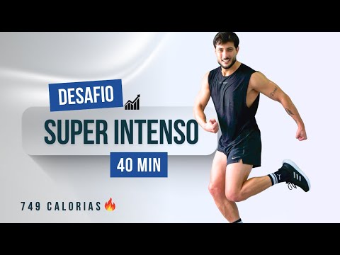 40-minute HIIT workout to burn 749 calories - no reps, no equipment (at home)