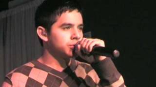 David Archuleta Oh Holy Night at Hollywood VIP Tree Lighting