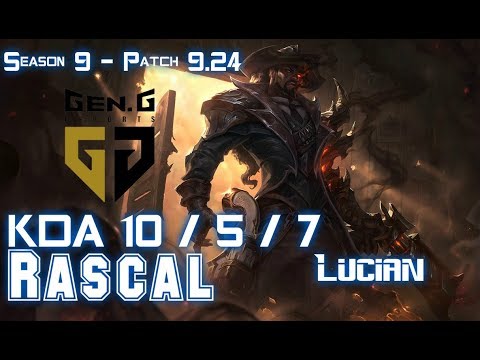 Gen Rascal LUCIAN vs AKALI Top - Patch 9.24 KR Ranked