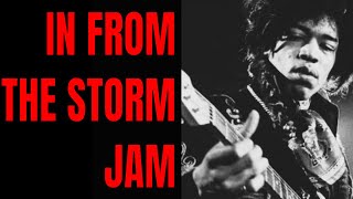 In From The Storm Jam Jimi Hendrix Style Backing Track (F Minor)
