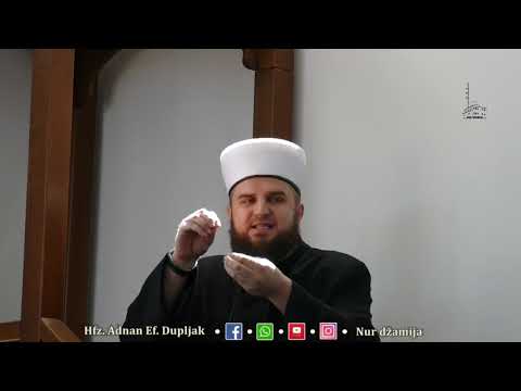 Uzrok mnogih poroka Besposlice i Besposlenost - Hfz. Adnan Ef. Dupljak