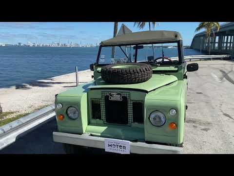 1973 Land Rover 88 Series IIA Santana Walkaround