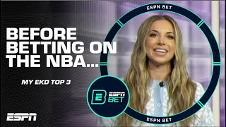 EKD’s Top 3: Get to know this before betting the NBA 🍿 | ESPN Bet Live