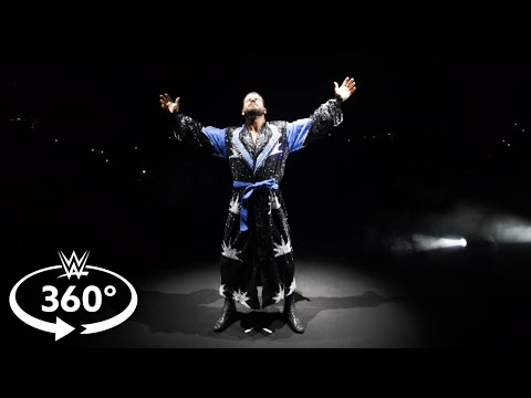 Experience Bobby Roode and Shinsuke Nakamura's grandiose entrances from Italy in 360º!