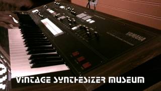 Video thumbnail for Yamaha CS-70m Dreams by Vintage Synthesizer Museum