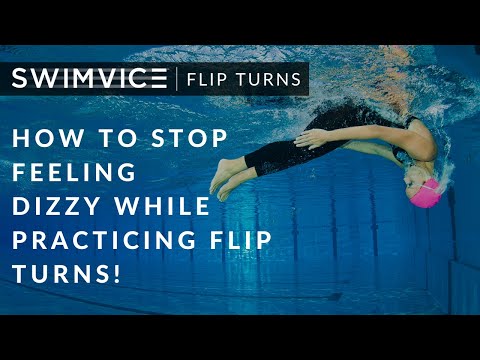 How To Stop Feeling Dizzy While Practicing Flip Turns!