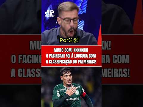 “POR%@!!!” KKKKK! O FACINCANI FOI À LOUCURA COM A CLASSIFICAÇÃO DO PALMEIRAS CONTRA O CERRO PORTEÑO!