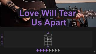 Love Will Tear Us Apart - Joy Division | Guitar Lesson/Tutorial with Chords/Tabs and Lyrics