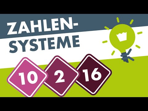 ZAHLENSYSTEME (Dezimal, Binär, Hexadezimal) einfach erklärt