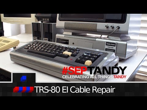 TRS-80 Model 1 Expansion Cable Repair | #SepTandy
