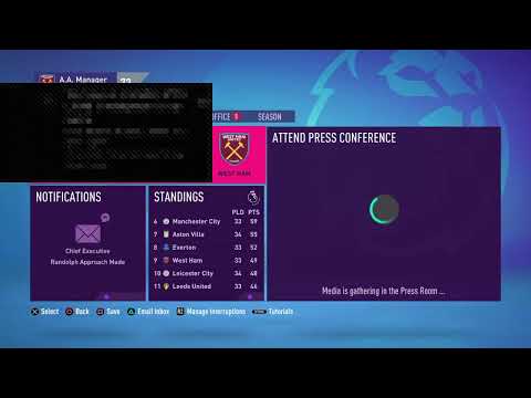 Live Career Mode West ham Season 2 Ep 9