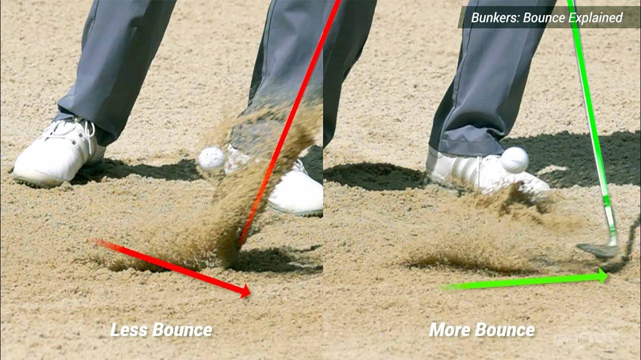 Bunker Tips: Wedge bounce explained
