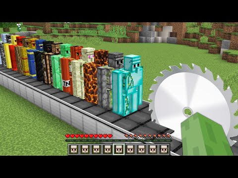 1000 GOLEM VS TESTERE 😱 - Minecraft