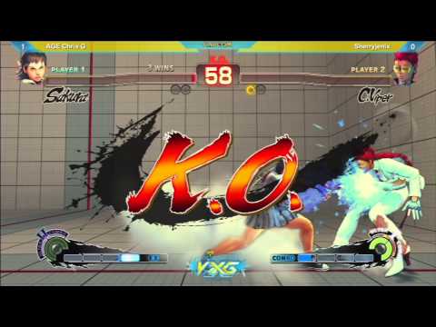 VxG2013: AGE Chris G vs Sherryjenix - SSF4: AE Ver. 2012 - Pool Play