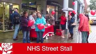 preview picture of video 'Kettering Labour - Campaigning for the NHS'