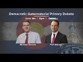 9NEWS Democratic Gubernatorial Primary Debate