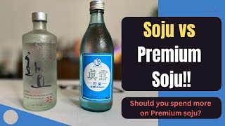 Hwayo 25 Premium Soju vs Jinro is Back Soju - Honest Review!