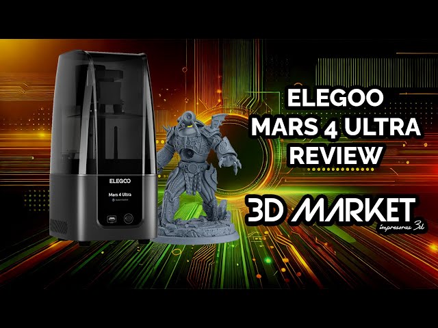 Vídeo relacionado con Chitu Systems Pantalla LCD para impresora Elegoo Mars 4 / Mars 4 Ultra 3D, reemplazo para pantalla, pantalla LCD monocromática de 6,8 pulgadas, pantalla LCD monocromática de 9K con resolución 8520 x