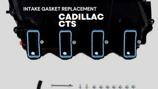 2011 - 2015 Cadillac CTS 3.0 Intake Manifold Gasket Replacement