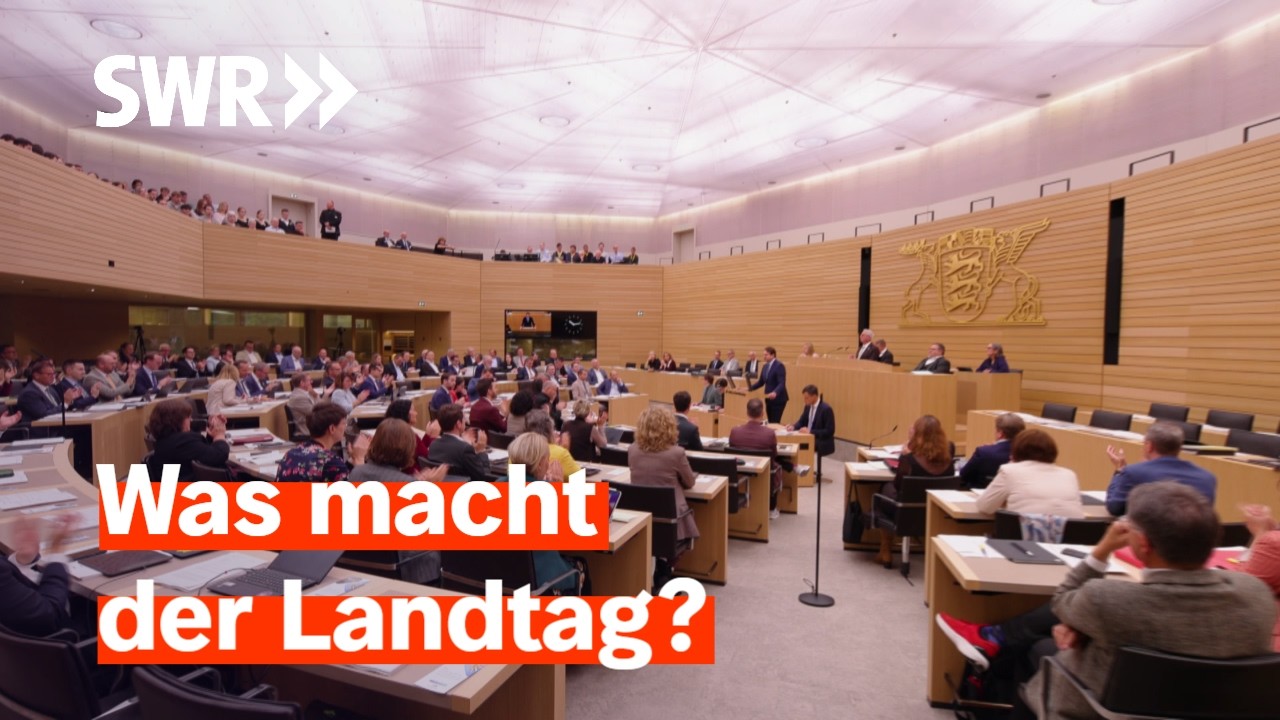 So funktioniert das Parlament von Baden-Württemberg I Zur Sache! Baden-Württemberg