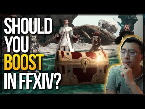 BOOSTING IN FFXIV IS 100% FINE. IF YOU...