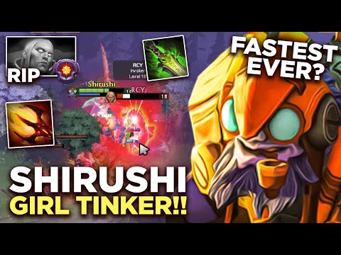 Shirushi World's Fastest Girl Tinker Ever 7.31d Dota 2