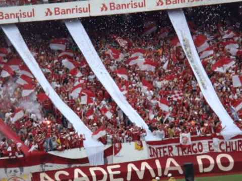 "Entrada - Inter 8 x 1 Caxias - Guarda Popular Colorada - Final Gauchão 2009" Barra: Guarda Popular • Club: Internacional