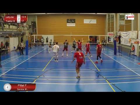 Tim Taylor (#1 TopScorer Red) Lutry Lavaux Volley - Traktor Basel
