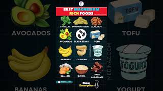 Download lagu Must Have Magnesium Foods for a Healthy Lifestyle ✅✅ #health #nutrition #minerals #magnesium mp3