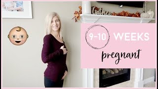 9-10 WEEKS PREGNANT 👶🏼| GOOD & BAD NEWS AT THE DOCTOR