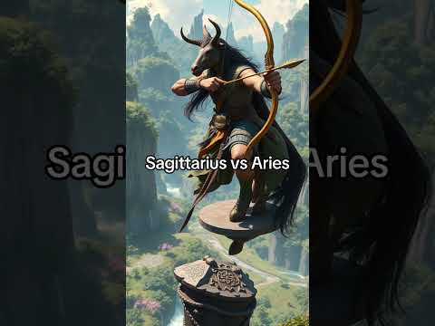 Sagittarius versus Aries #astrology #zodiacsigns #horoscope #zodiac #sagittarius #aries