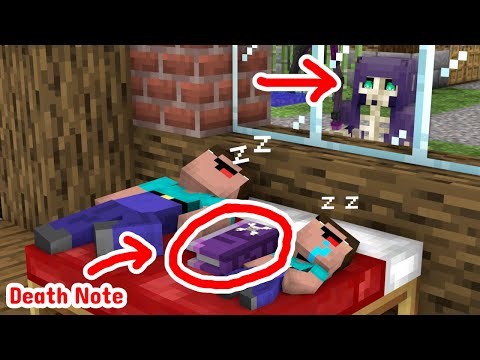 Noob And Death Note -  Minecraft Animation